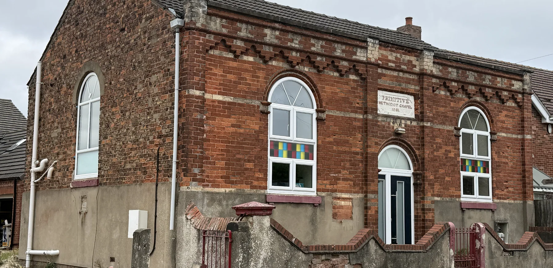 Completed Westwoodside chapel conversion, exterior