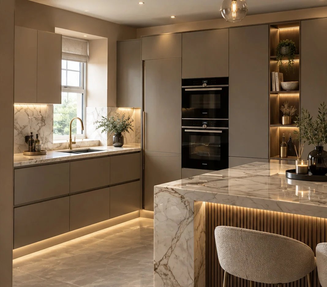 Kitchen and dining