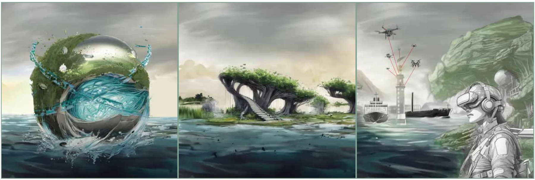 One with the Sea concept visualisations