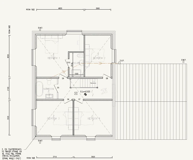 Proposed first floor plan